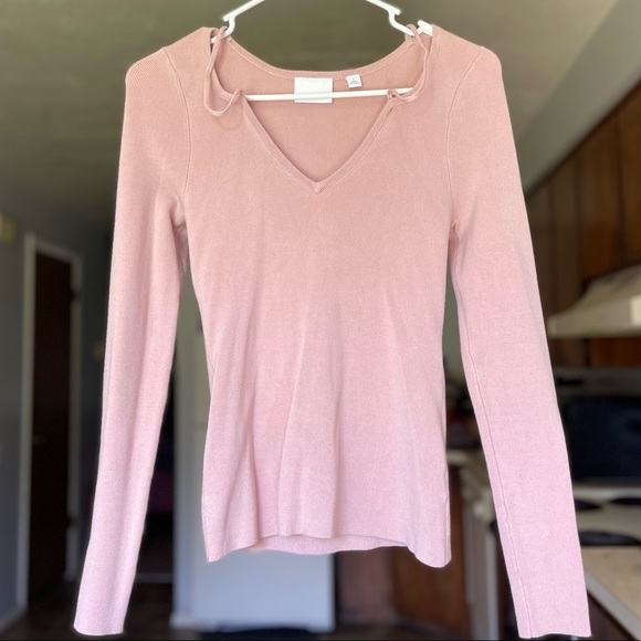 ANTHROPOLOGIE COLD SHOULDER LONG SLEEVE - Picture 1 of 6
